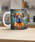 Bull Mastiff Suncatcher Artwork Ceramic Mug